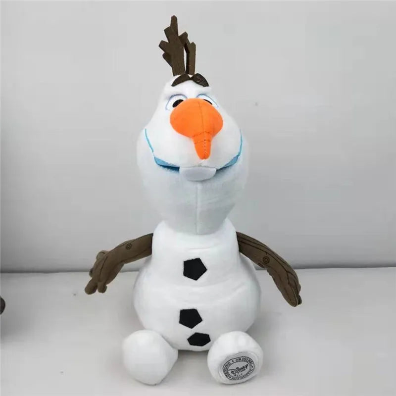 Olaf Plush Toy Cute Snowman Cartoon Doll Princess Elsa Anna Plush Toy Soft Stuffed