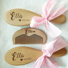 Custom Name Baby Bathing Comb Baby Care Hair Brush