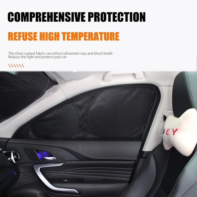 Custom-Fit Privacy Sunshade for Tesla  Rear Windshield