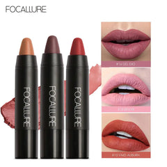 Focallure Matte Lipstick 19 Colors Waterproof Matte Lipsticks Soft Texture Lip Stick