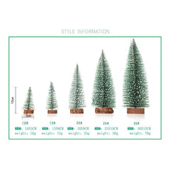 Small artificia christmas tree New year's Gift decorations