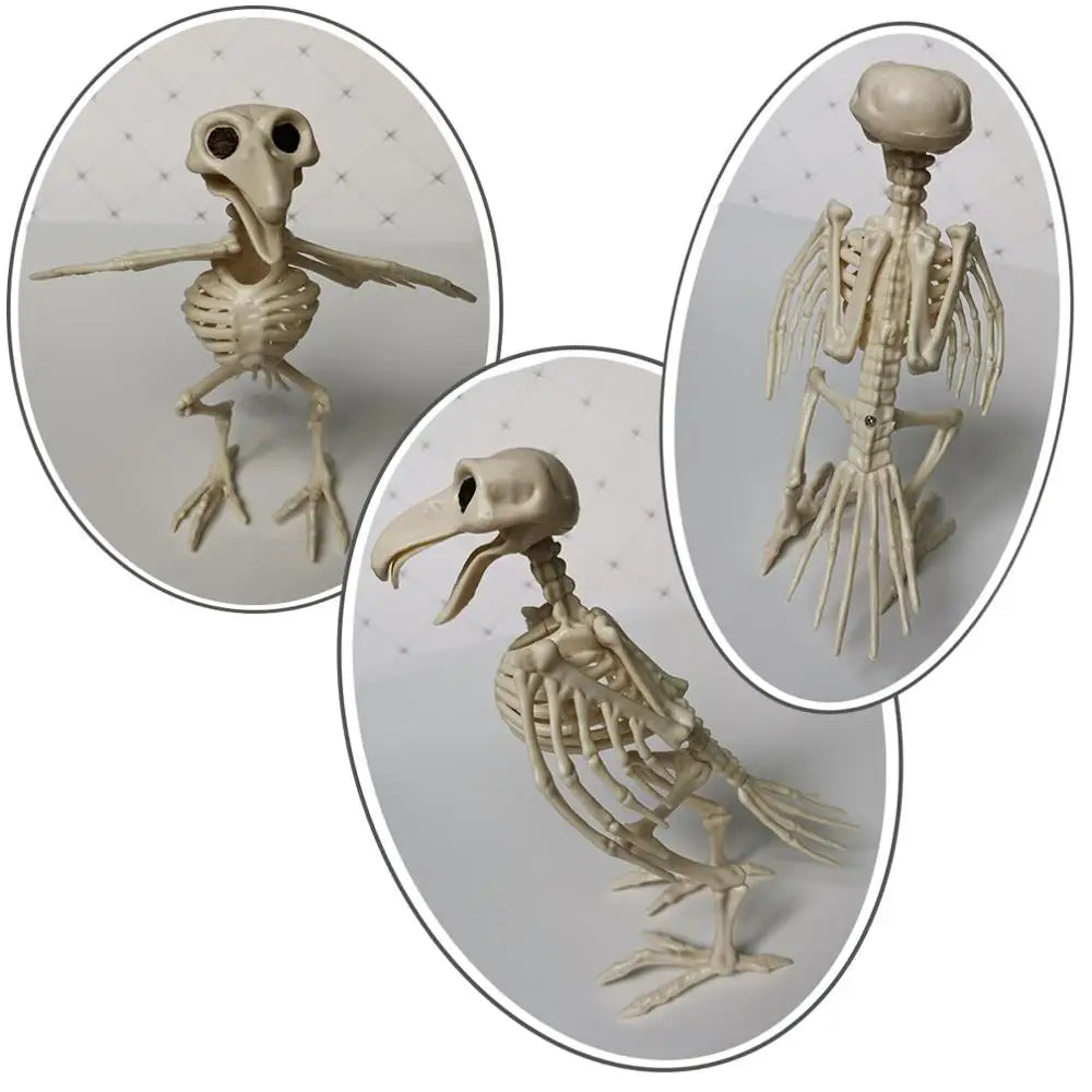 Halloween Animal Skeleton Bones, Horror Ornaments, Creepy Decoration