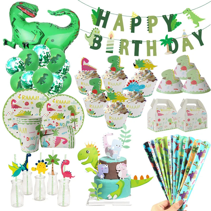 Birthday Boy Roar Birthday Party Favors Gifts Jungle Safari Dino Party Decorations