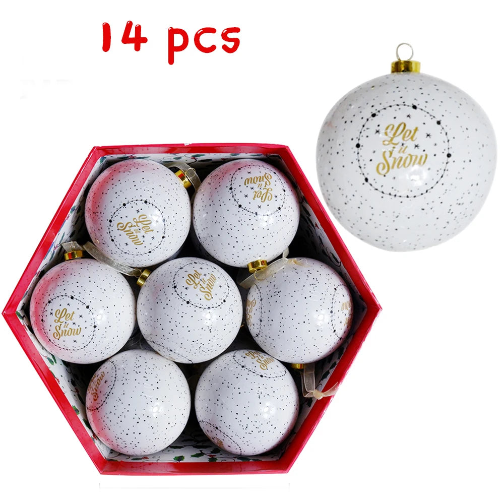 Christmas Tree Balls Pendant Ornaments Hanging Ball