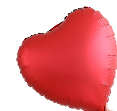 Red heart balloons helium foil globos for Wedding Valentines Day party decor