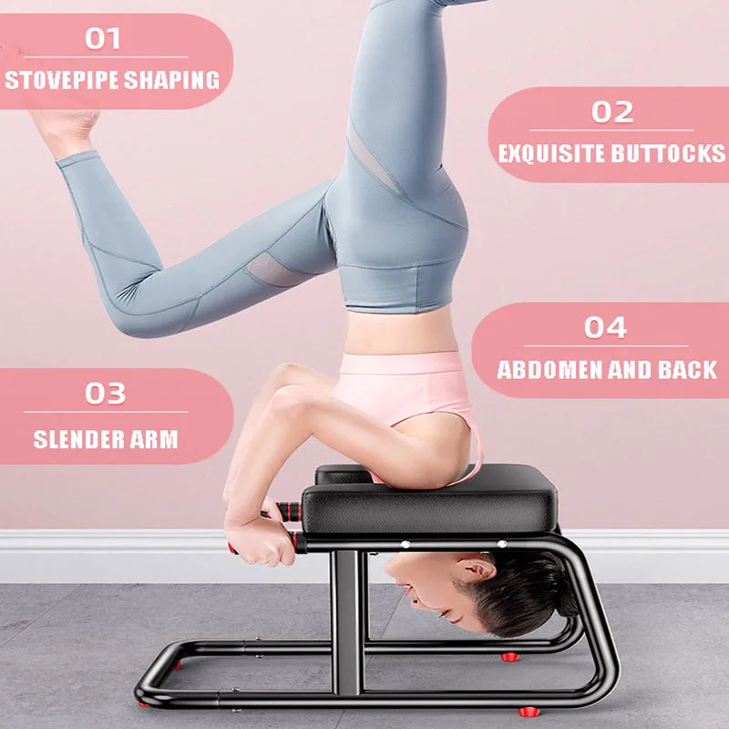 Handstand Chair Yoga Aid Fitness Equipment Stretcher Muscle Training Stand