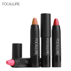 Focallure Matte Lipstick 19 Colors Waterproof Matte Lipsticks Soft Texture Lip Stick