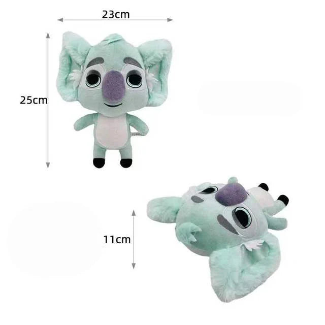 Anime Back to the Outback Plushie Frank Maddie Voice Chaz Plush Toy Koala Lizard Snake Stuffed Doll for Children Birthday Gifts