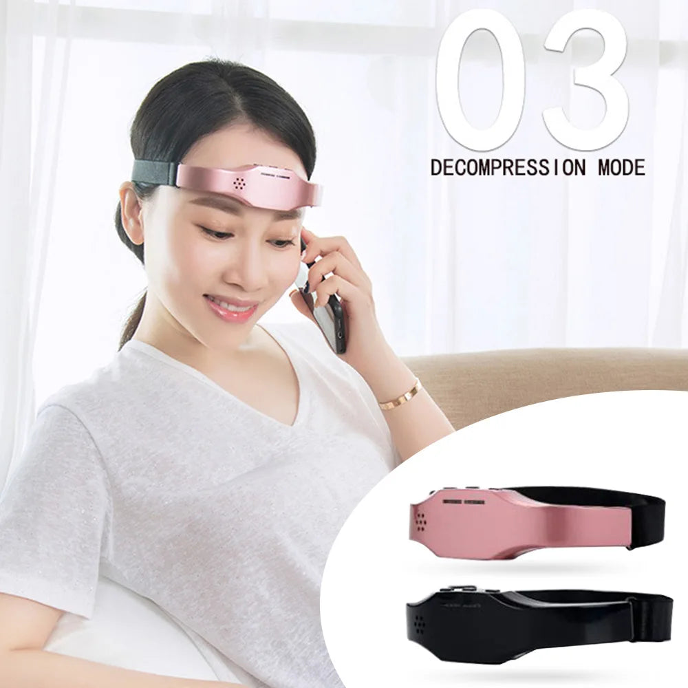 Wireless Help Sleep Head Massager Sleep Monitor Migraine Relief Sleep Aid Massager