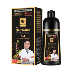 500ml Permanent Hair Shampoo Organic Natural Fast Hair Dye