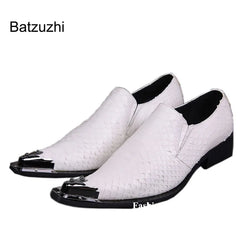 Fashion Pointed Toe Man Shoes Designer Leather Dress Shoes for Man