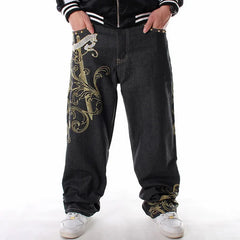 Mens Jeans Top Limited Loose Hip Hop Jeans