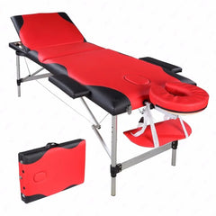 Beauty Bed Folding Aluminum Tube SPA Bodybuilding Massage Table