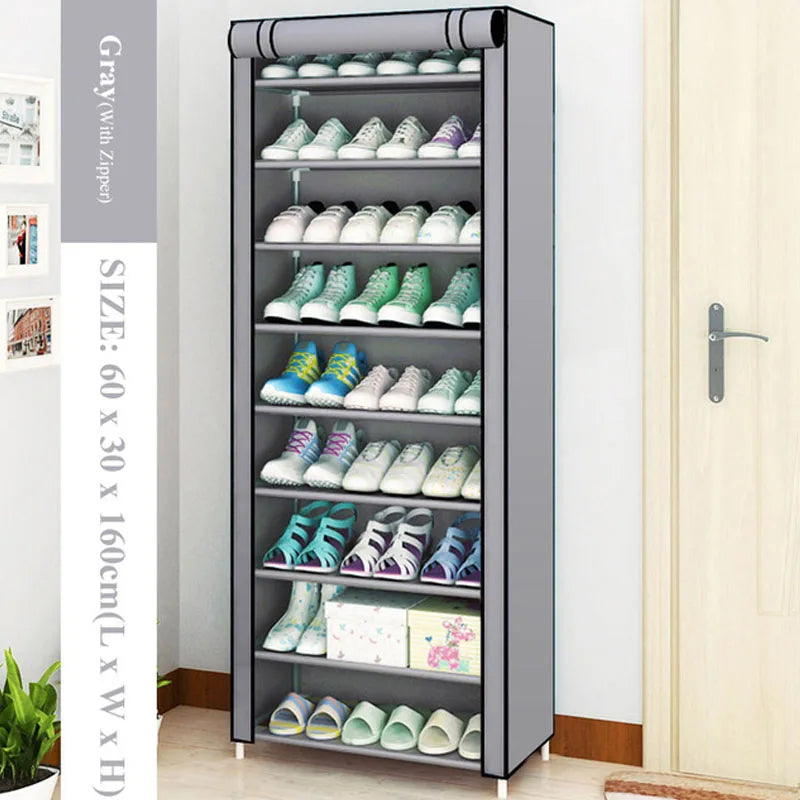 Shelf Organizer Simple Combination Stand Holder Entryway Shoe Rack