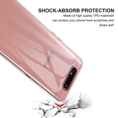 Transparent Silicone TPU Case for Samsung Galaxy A80 A90 5G Mobile Phone Back Cover