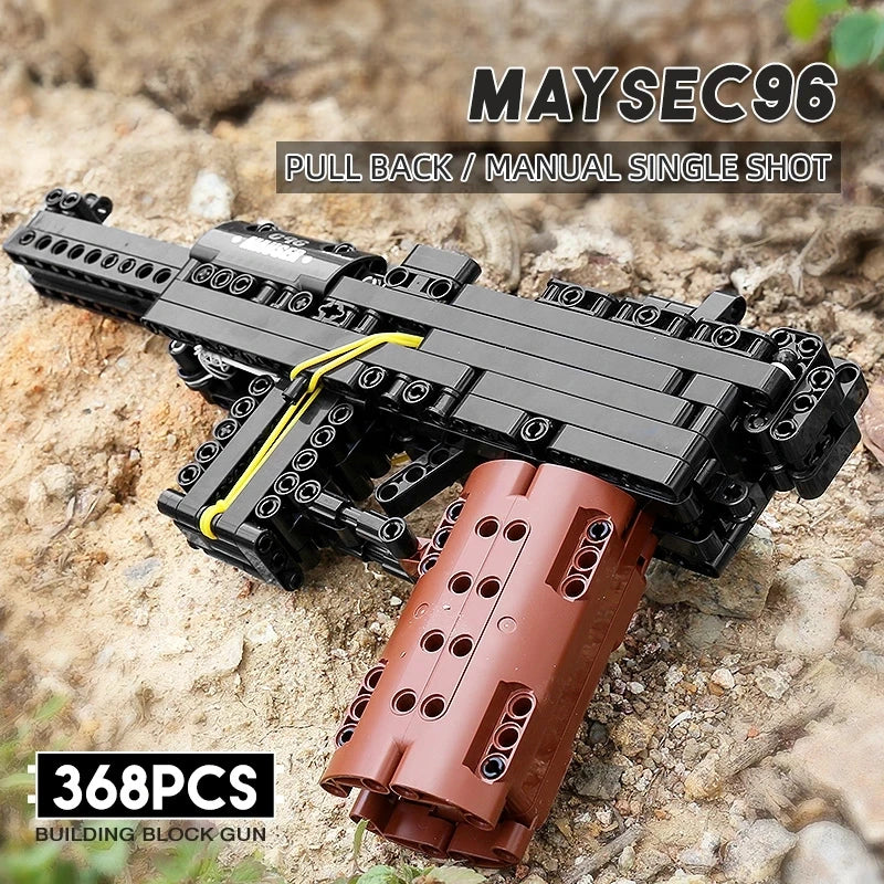 MOULD KING Creative  Desert Eagle Pistol Weapon SWAT Gun 98K MP5 Building Blocks Bricks