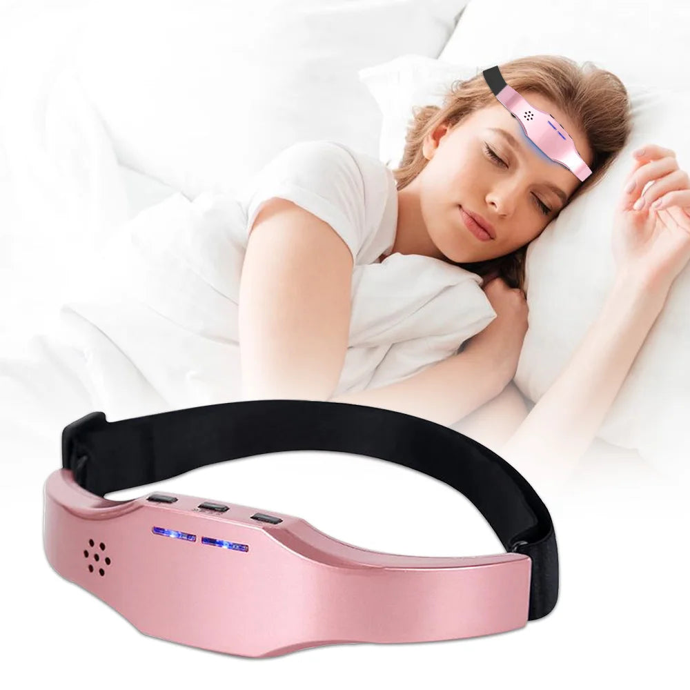 Wireless Help Sleep Head Massager Sleep Monitor Migraine Relief Sleep Aid Massager