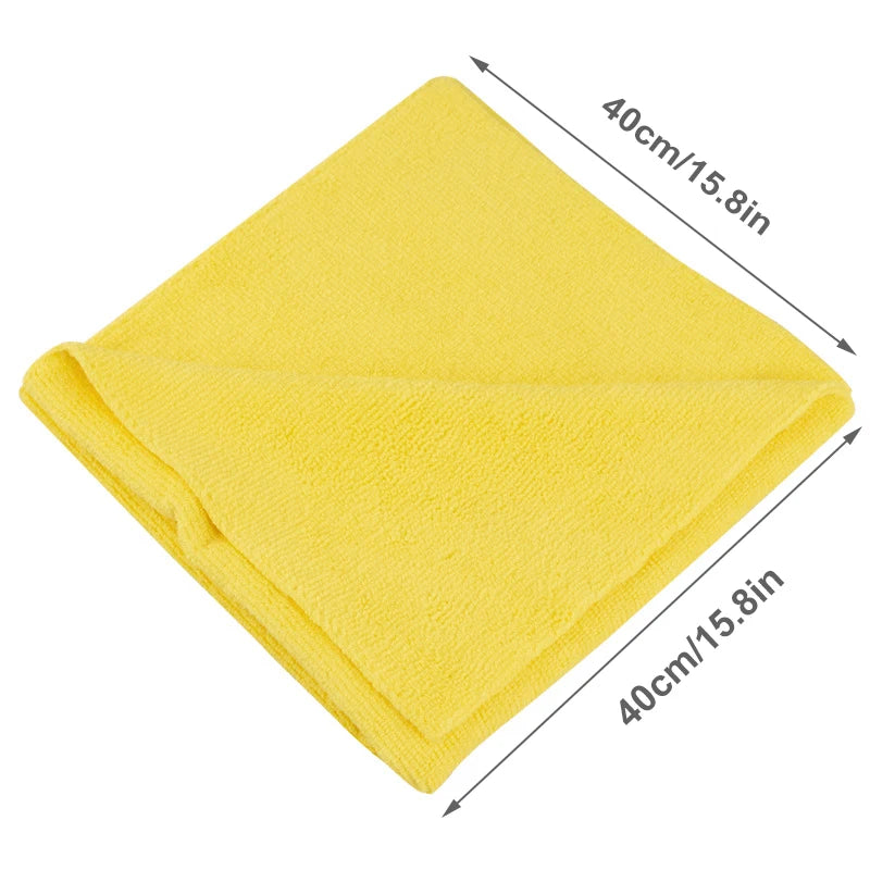 Extra Soft Car Wash Waxed crystal Microfiber Towel