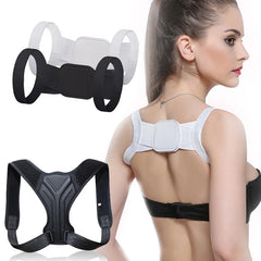 Back Posture Corrector Clavicle Back Support Correction Back Straight Shoulders Brace Strap with Velcro for Adult Children