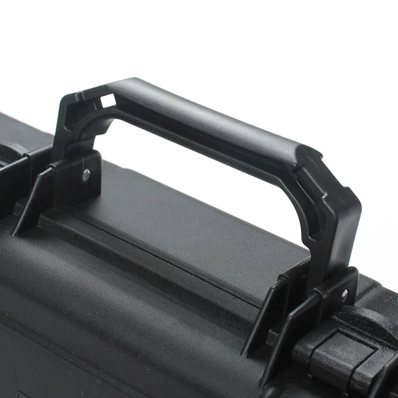 Hunting Military Pistol Gun Case Sealed Instrument Box Toolbox Shockproof Airsoft Lights Sights Storage Protection Suitcase