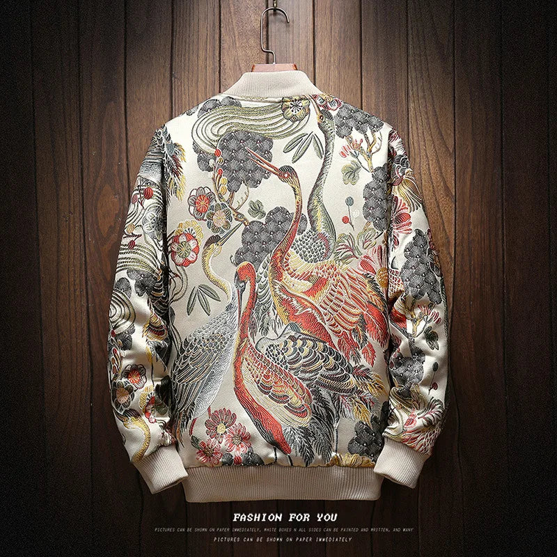 Embroidery Men's Jacket