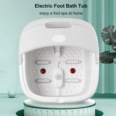 New Electric Foot Bath Tub Spa Foot Massage Foot Basin for Soaking Foldable Portable Foot Tub