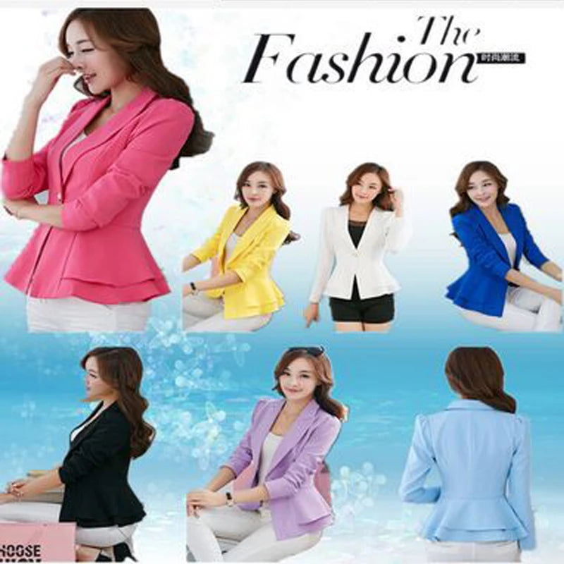 Fashion Hot  New Women Blazers And Jackets Outerwear & Coats