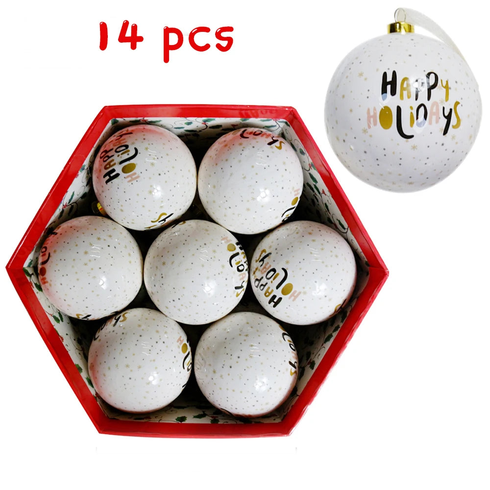 Christmas Tree Balls Pendant Ornaments Hanging Ball