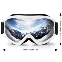 Anti-fog UV400 Ski Glasses Skiing Men Women Snow Goggles