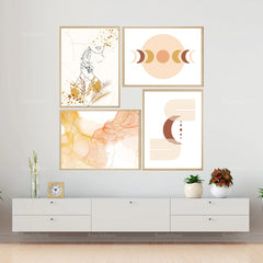 Minimalist Wall Art Posters | Boho Minimalist, Living Room, Bedroom, Office Décor