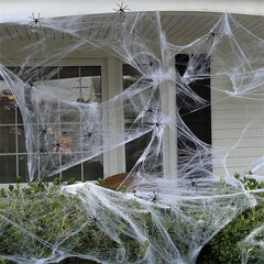 Halloween Decorations Artificial Spider Web Super Stretch Cobwebs