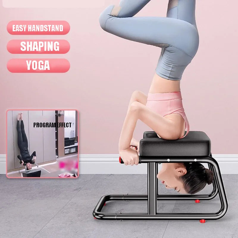 Handstand Chair Yoga Aid Fitness Equipment Stretcher Muscle Training Stand