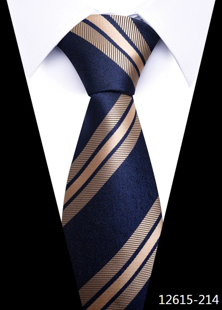 Woven Handmade Silk Tie Fit Wedding Gravatas Male Ivory Clothing Accessories