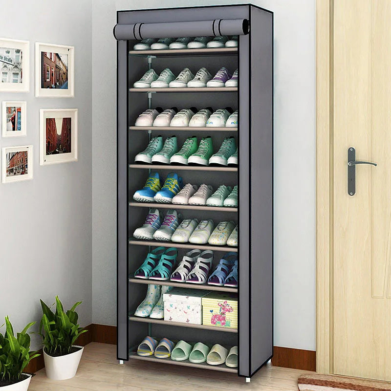 Shelf Organizer Simple Combination Stand Holder Entryway Shoe Rack