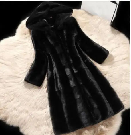 Large Fur Collar Hooded