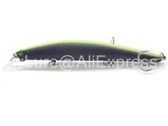 Minnow Fishing Lure 12.7cm 12.5g Long and Slim Running Beads on Bottom 3 Hooks Tight Action Jerkbait Slow Floating M672