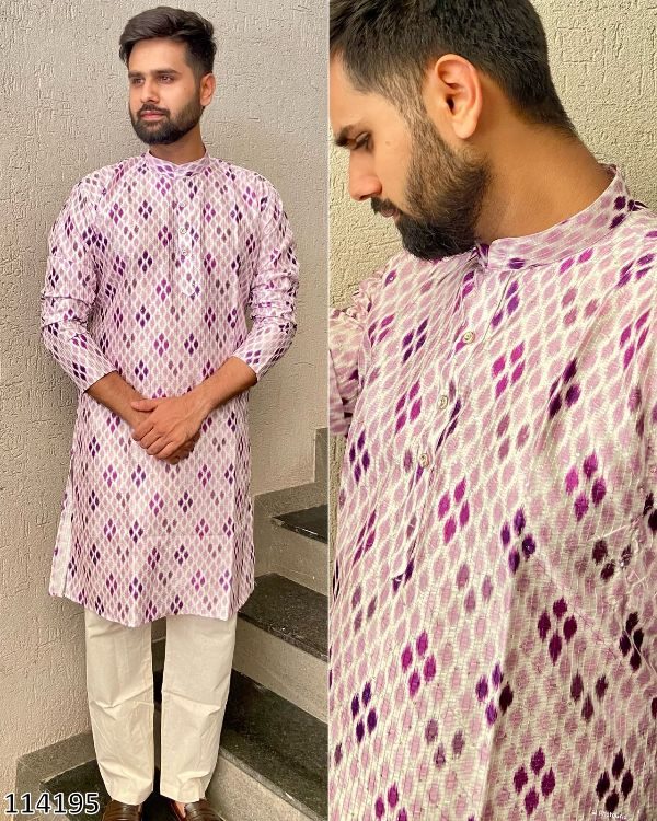 Manyavar Mens Wear Diwali Special Designer Kurta Payjama For Festivals