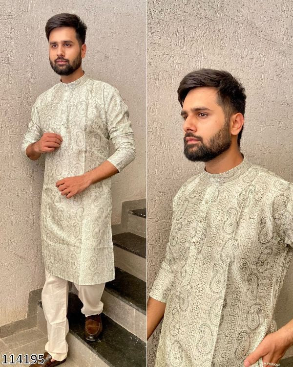 Manyavar Mens Wear Diwali Special Designer Kurta Payjama For Festivals