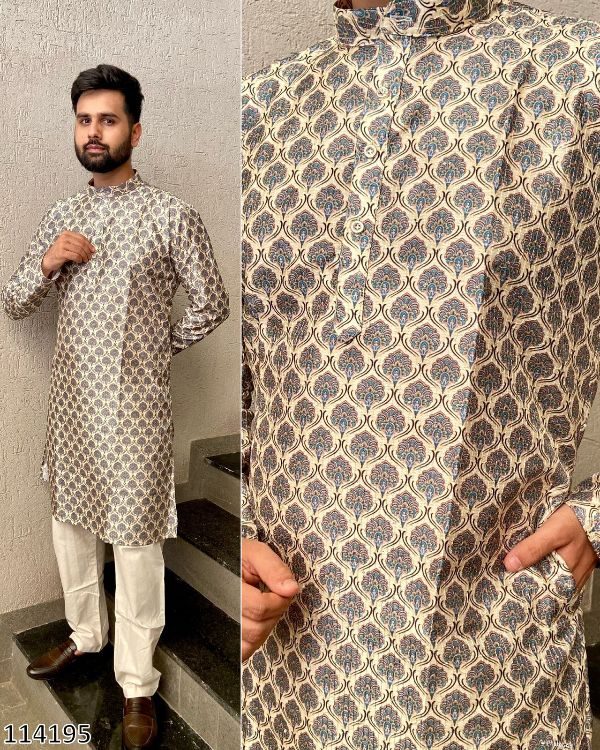 Manyavar Mens Wear Diwali Special Designer Kurta Payjama For Festivals