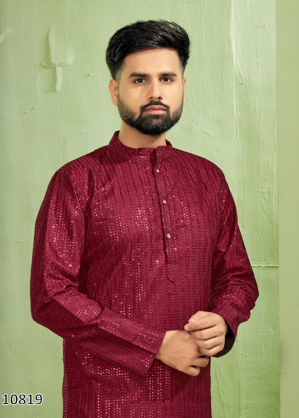 Royal Men V 6 Designer Party Wear Mens Kurta For All Functions