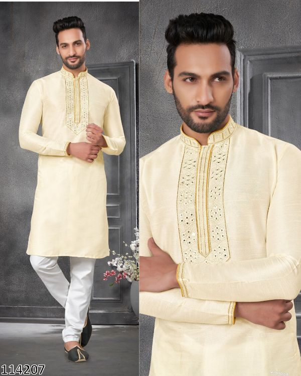 Ethnic Wear Collection Mens Kurta Payjama Pair