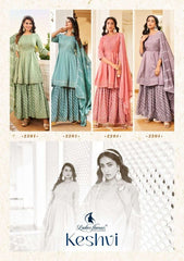 Ladies Flavour Designer Festival Collection Peplum Style Readymade 3pcs Suits
