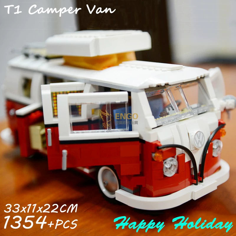 Puzzle Assembling Retro T1 Volkswagen T2 Camping Car