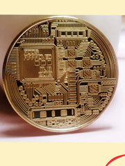 Bitcoin Gold Coin BTC Foreign Currency Dollar World Coin Bitcoin US Commemorative Coin