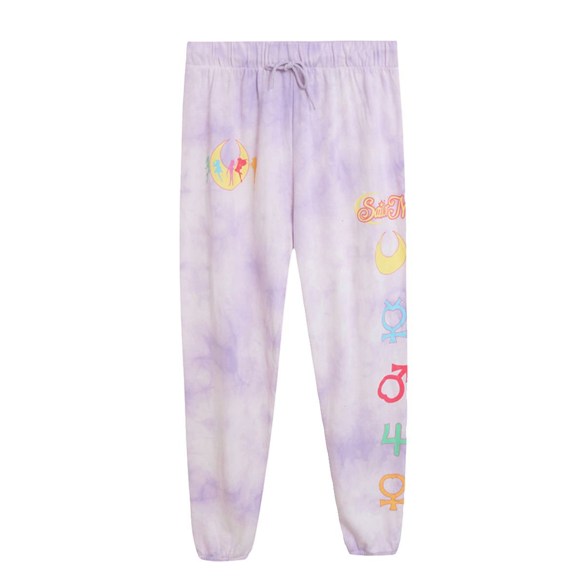 Anti-Aging Casual Print Velvet Sweatpants Cartoon Animation