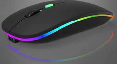 Wireless Charging Ultra-Thin Mouse Mute Cute Portable Computer Office Desktop Creative for Huawei Lenovo ASUS