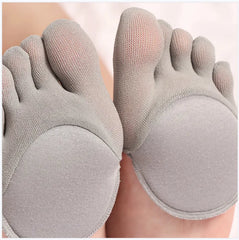 1-3 Pairs of Invisible Open Toe Fish Mouth Socks High Heels