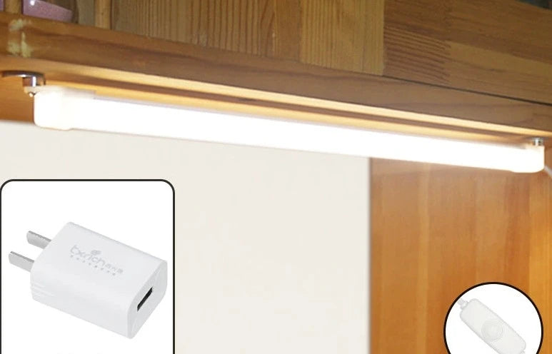 Learning Reading Magnet Suction Bedroom USB Charging Desk under Cabinet Cool Lamp Tube