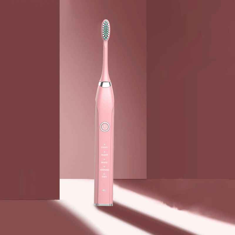 Household Ultrasonic Waterproof Student Soft Hair Electric Toothbrush