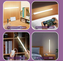 Learning Reading Magnet Suction Bedroom USB Charging Desk under Cabinet Cool Lamp Tube